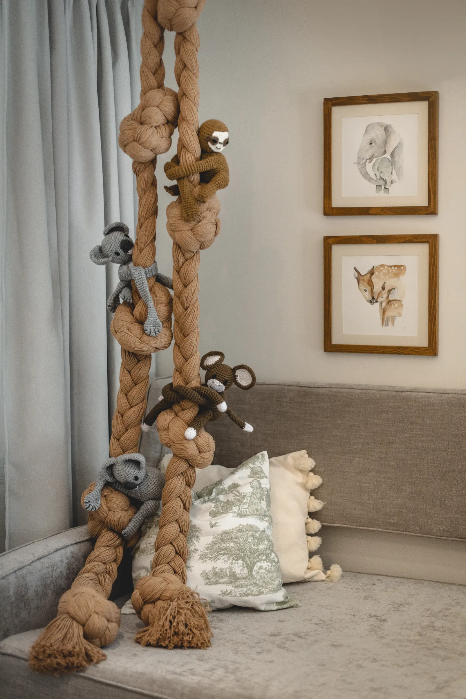 decoracion vanguardista interior merida safari baby room